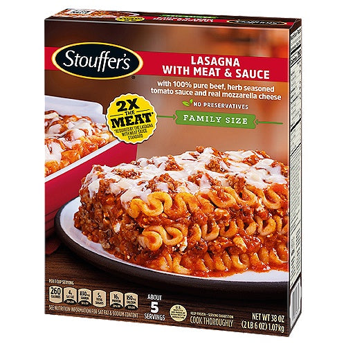 Stouffer's Lasagna w/ Meat Sauce 38 oz