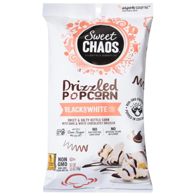 Sweet Chaos Black & White Popcorn 5.5oz