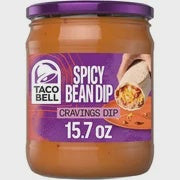 Taco Bell Spicy Bean Dip 15oz