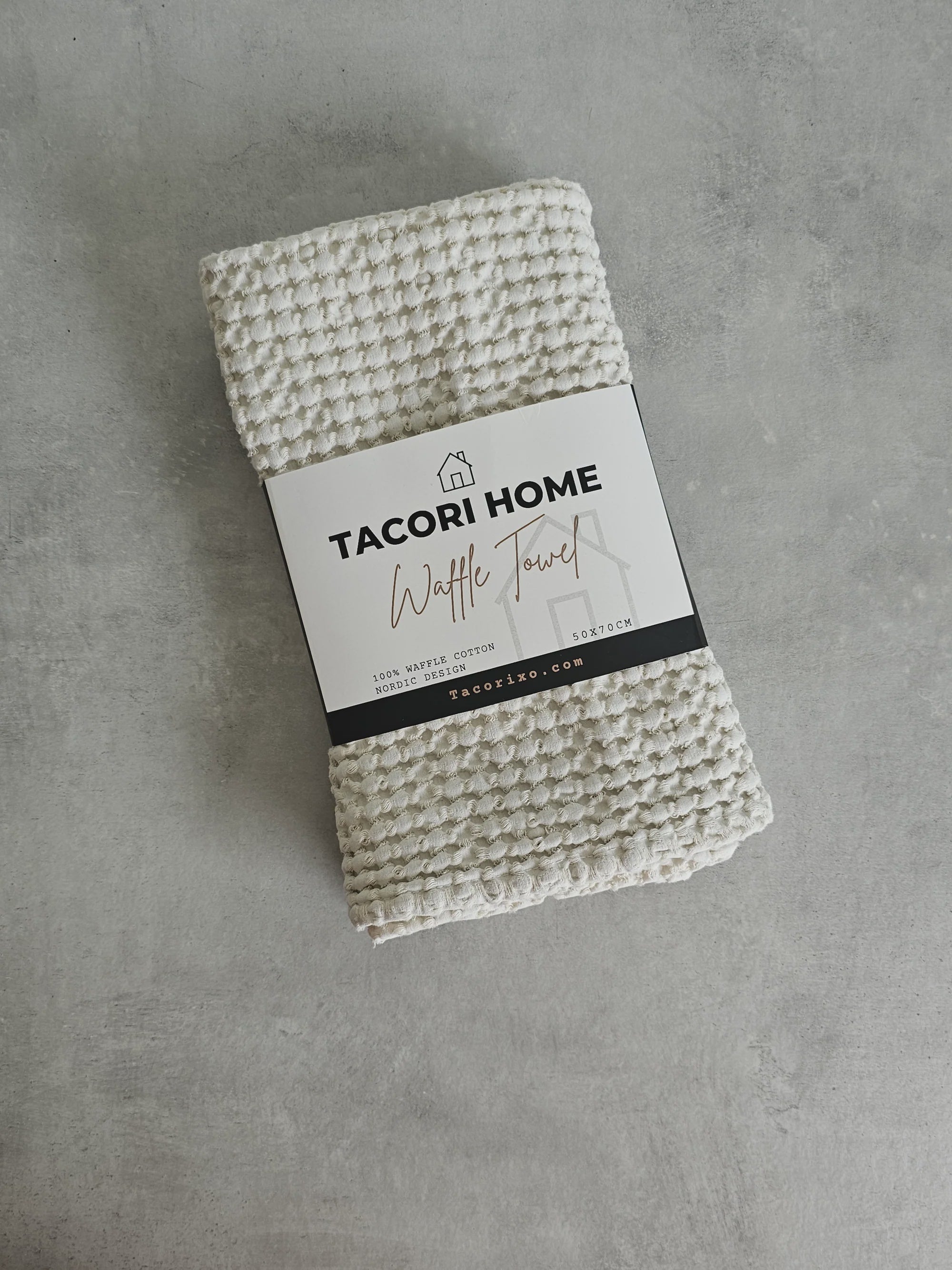 Tacori Home Waffle Towel Stone