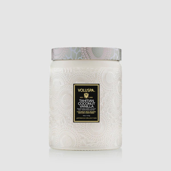 Voluspa Tahitian Coconut Large Jar Candle