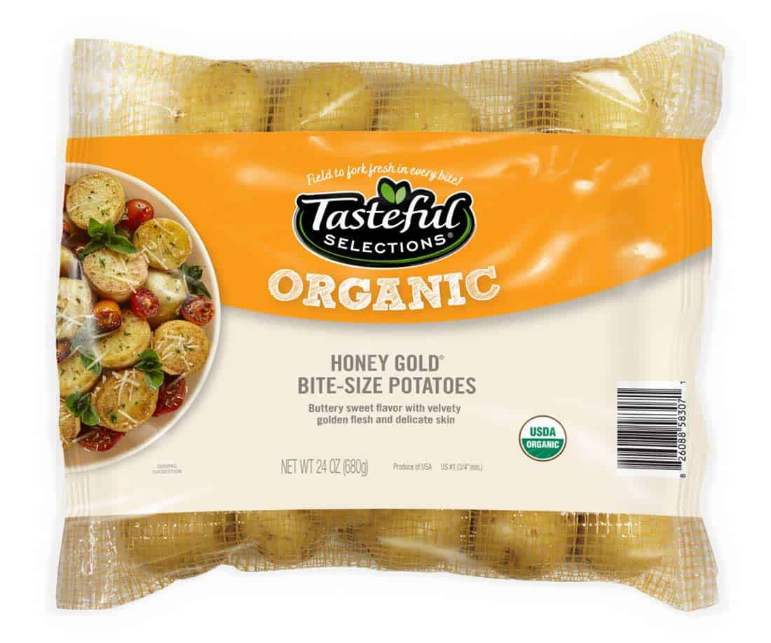 Tasteful Selection Organic Honey Gold Bite Size Potatoes 24oz