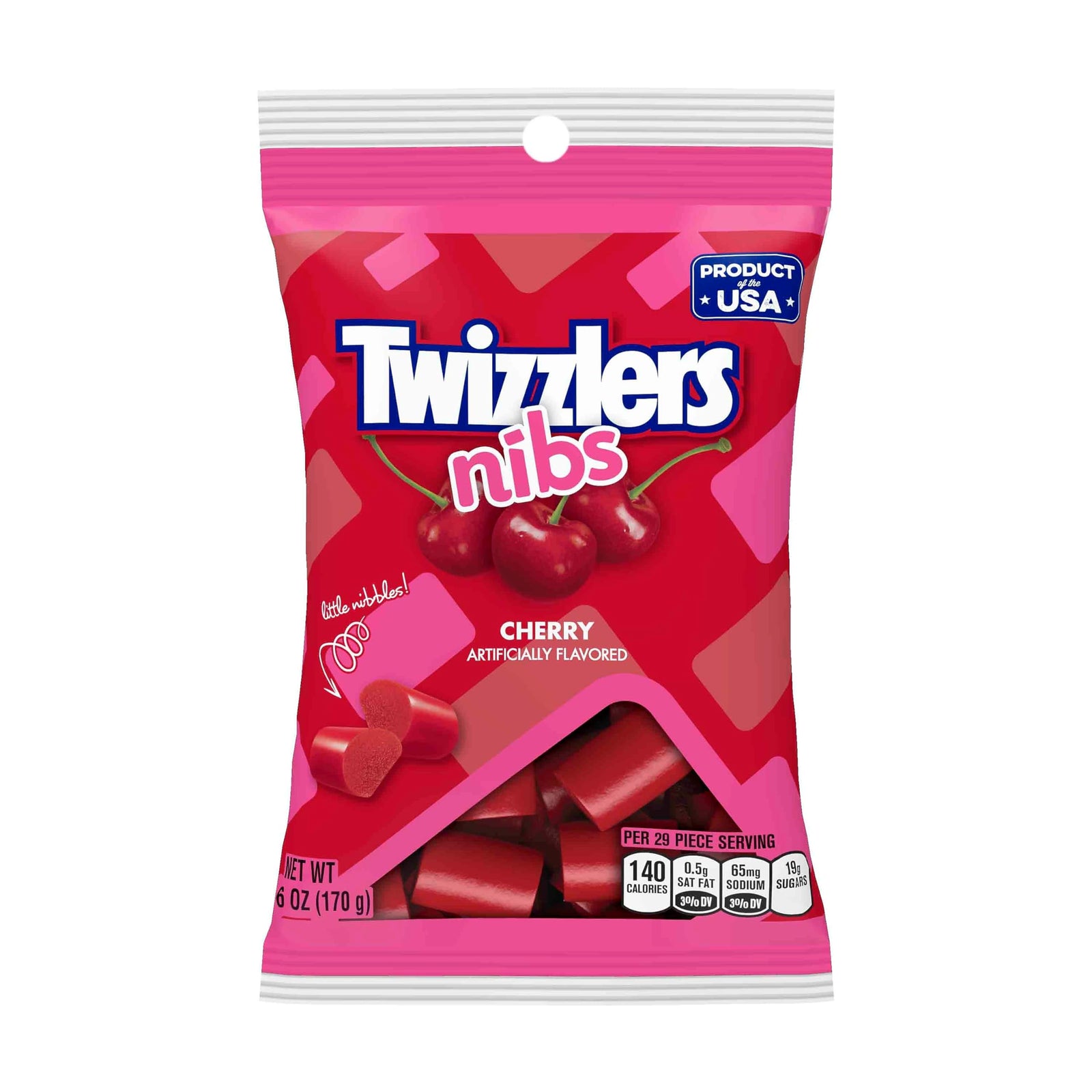 Twizzlers Cherry Nibs 6oz