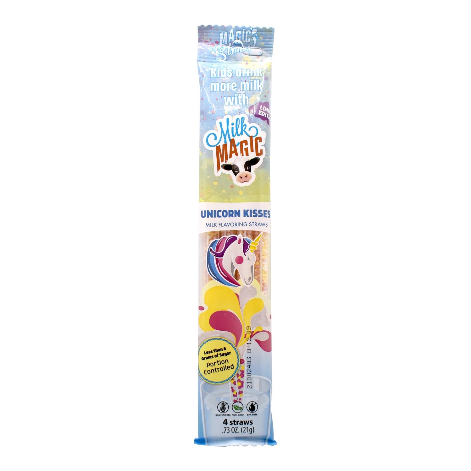 Magic Milk Straws Unicorn Kisses