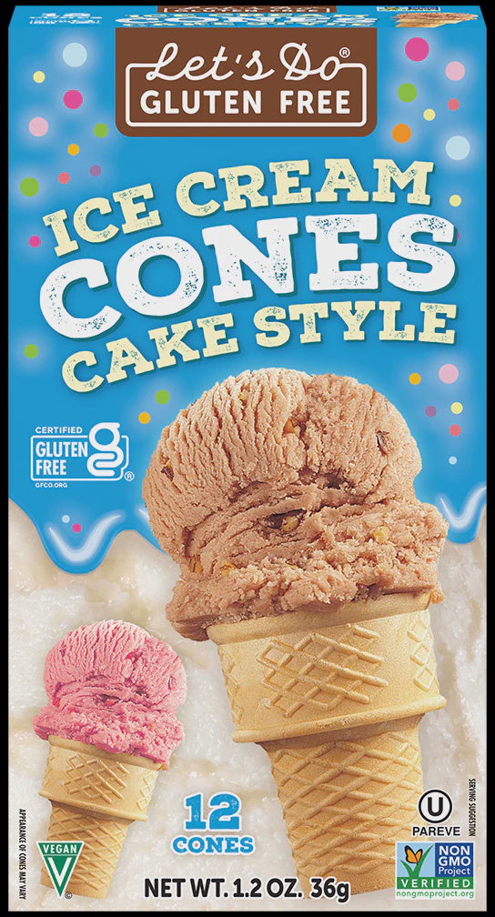Let's Do Gluten Free Ice Cream Cones