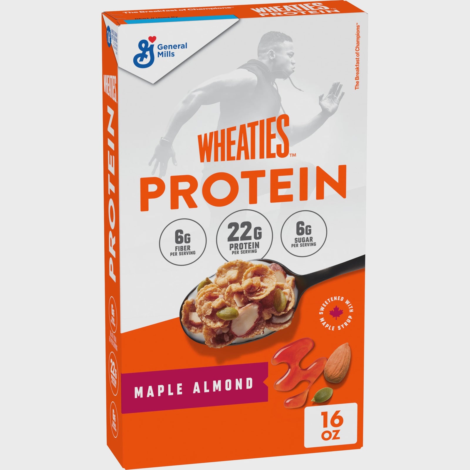 Wheaties Protein Maple Almond Cereal 16oz