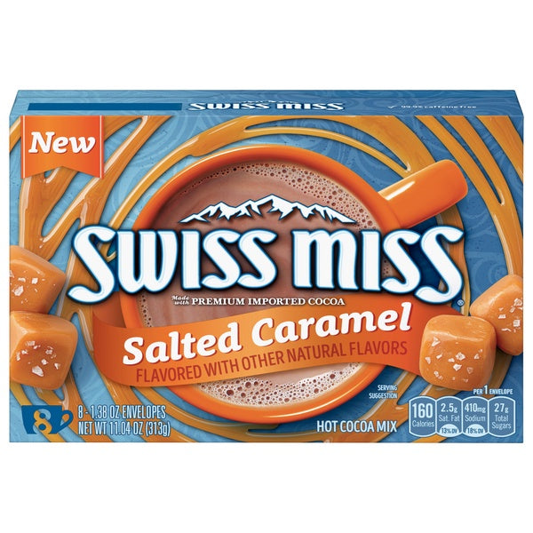 Swiss Miss Hot Cocoa Salted Caramel 8ct