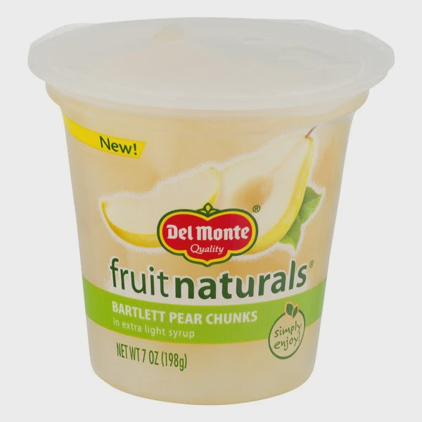Del Monte Bartlett Pear Chunks 7oz