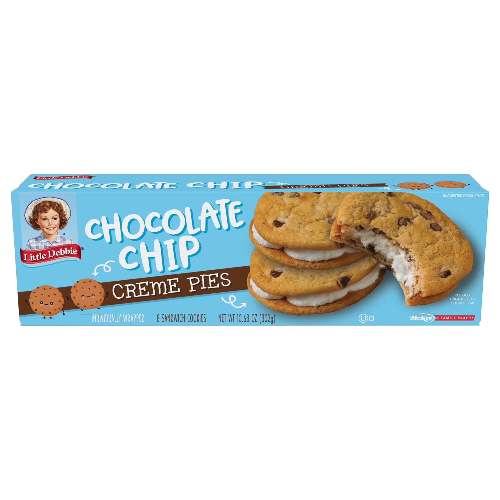 Little Debbie Chocolate Chip Creme Pies 10.63 oz