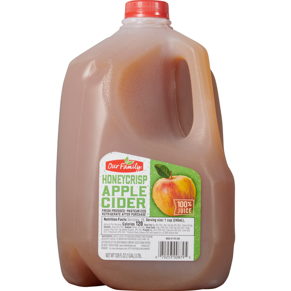 OF Honeycrisp Apple Cider 1 gal.