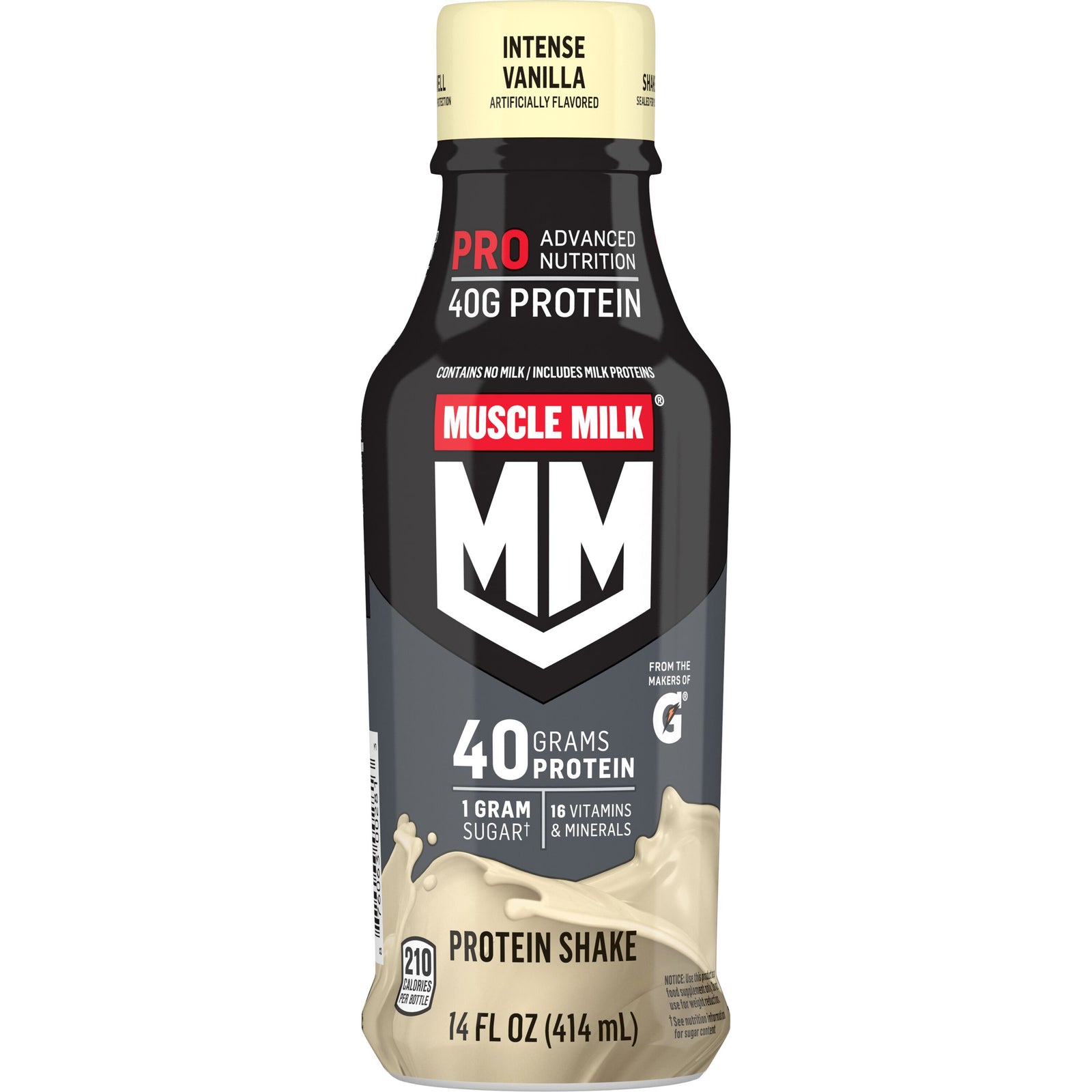 Muscle Milk Intense Vanilla Protein Shake 14oz