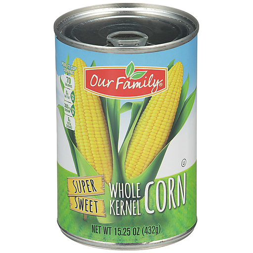 Our Family Canned Crisp & Sweet Corn 15 oz