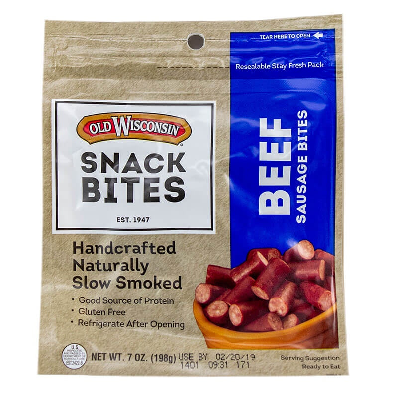 Old Wisconsin Beef Snack Bites 7oz