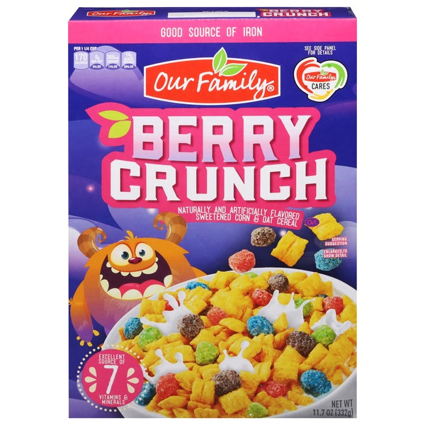 Our Family Berry Bunch Cereal 11.7oz