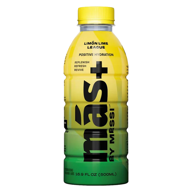 MAS+ by Messi Limon Lime League 12oz