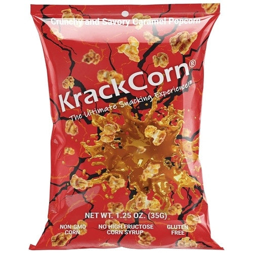 KrackCorn Caramel Popcorn 4 oz.