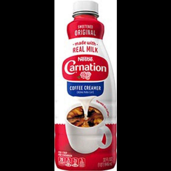 Carnation Coffee Creamer Sweetened Original 32oz