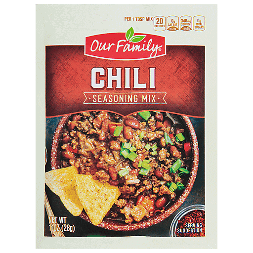 Our Family Chili Seasoning Mix 1oz