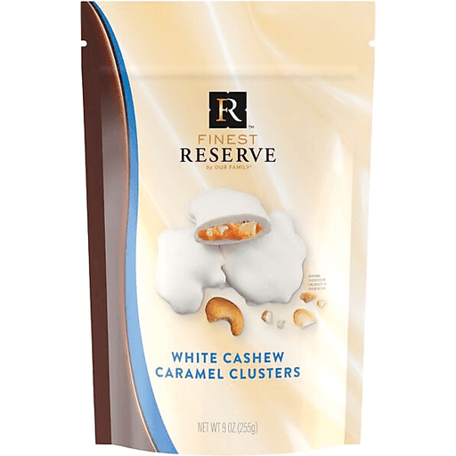 Finest Reserve White Chocolate Cashew Clusters 9 oz