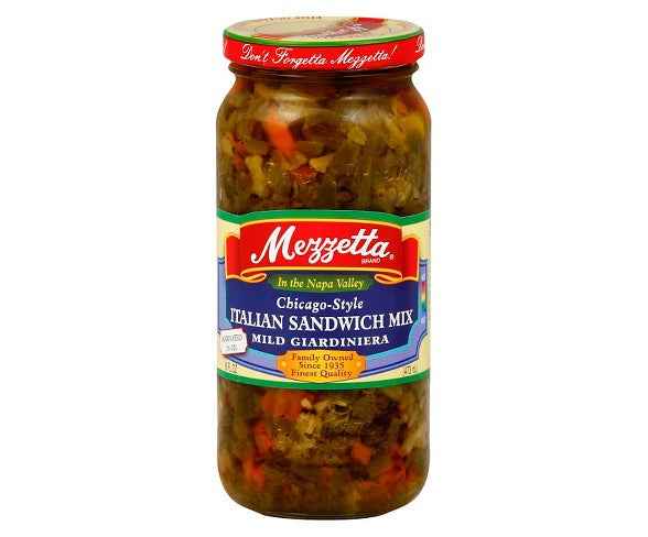 Mezzetta Mild Chicago Style Giardiniera 16oz