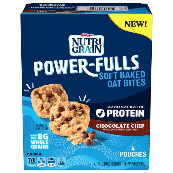 Kellogg's Nutri Grain Choc Chip Power Fulls 5.64oz