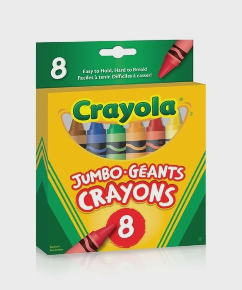 Crayola Jumbo Crayons 8 Pack