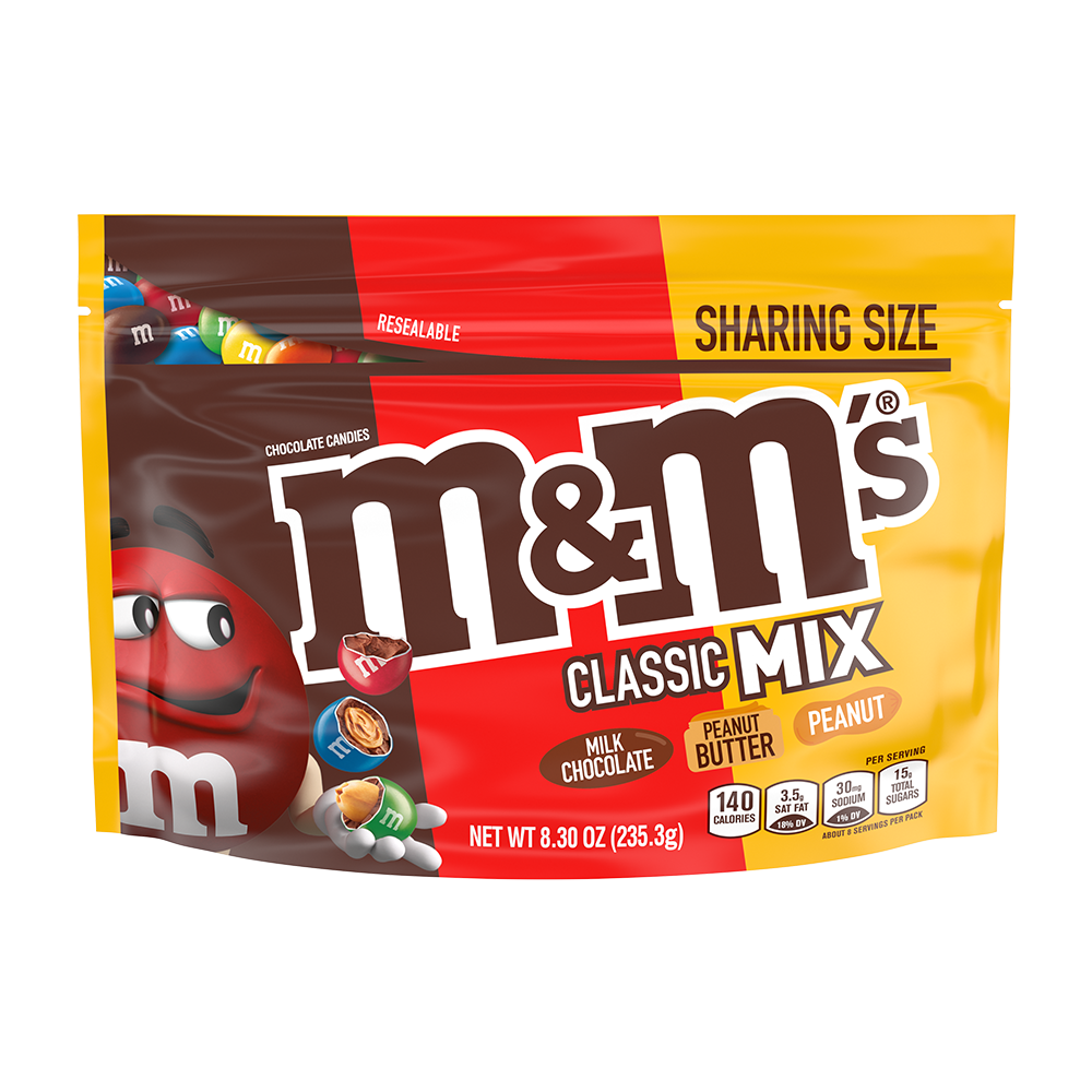 M&M Classic Mix Candy 8.3oz