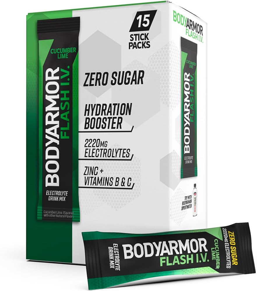 Bodyarmor Hydration Booster Packs 6 ct Cucumber Lime