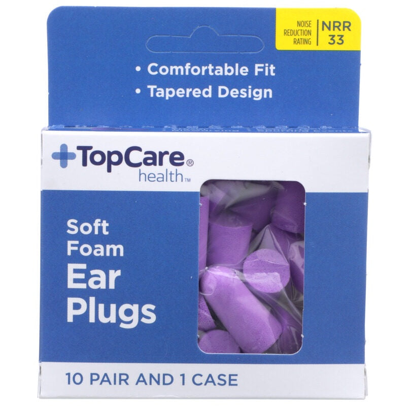 Top Care Ear Plugs Foam 20ct