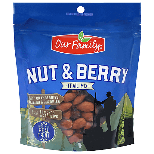 Our Family Nut & Berry Trail Mix 11oz9