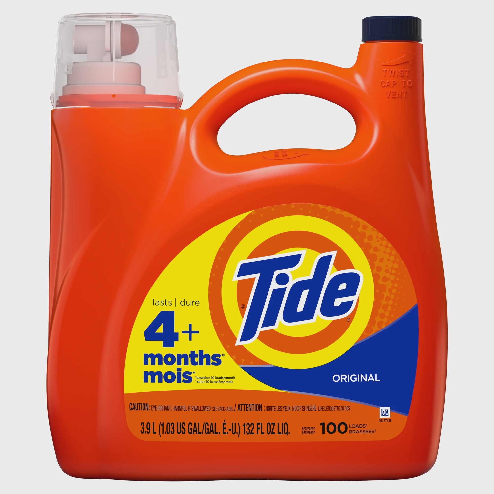 Tide Liquid Laundry Soap Original 132oz