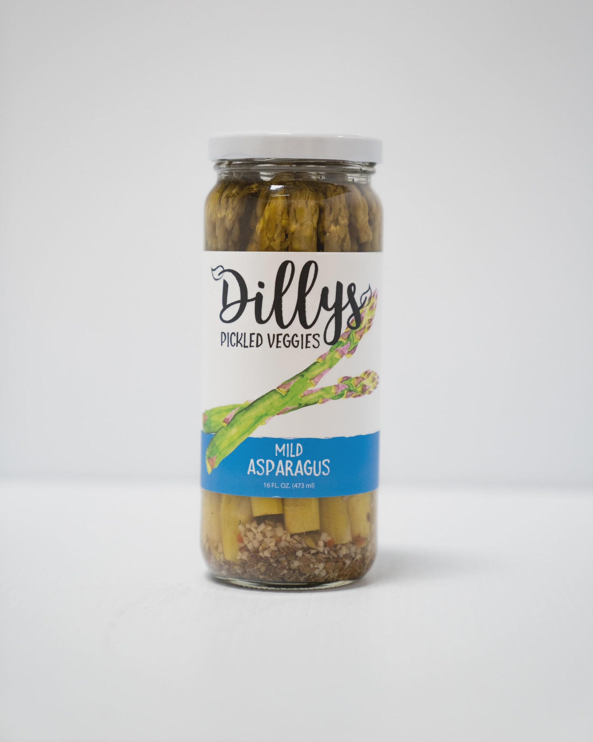 Dilly Pickled Veggies Mild Asparagus 16oz.