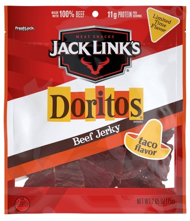 Jack Links Doritos Beef Jerky 2.65 oz.