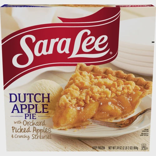 Sara Lee Dutch Apple Pie 34oz