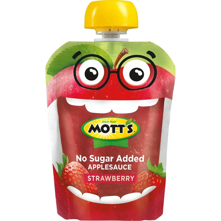 Mott's Strawberry Applesauce 3.2 oz packet