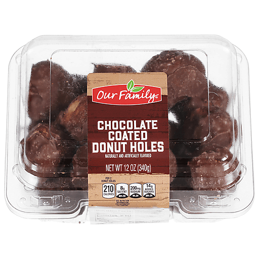 Our Family Chocolated Covered Donut Holes 12oz