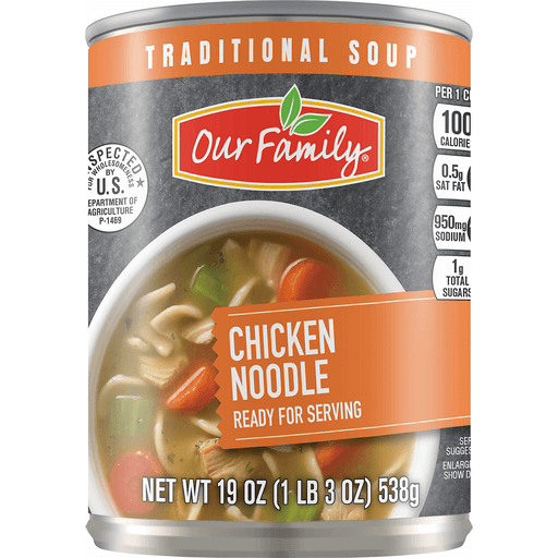 Our Family Chicken Noodle Soup 19oz