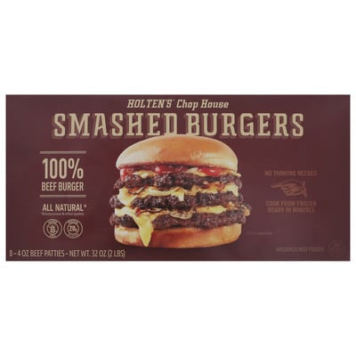 Holten's Chophouse Smashed Burgers 32oz