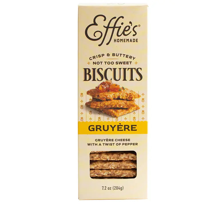 Effie's Homemade Gruyere Biscuits 7.2 oz