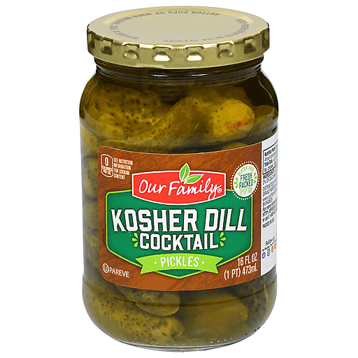 Our Family Cocktail KosherDill Pickles 16oz