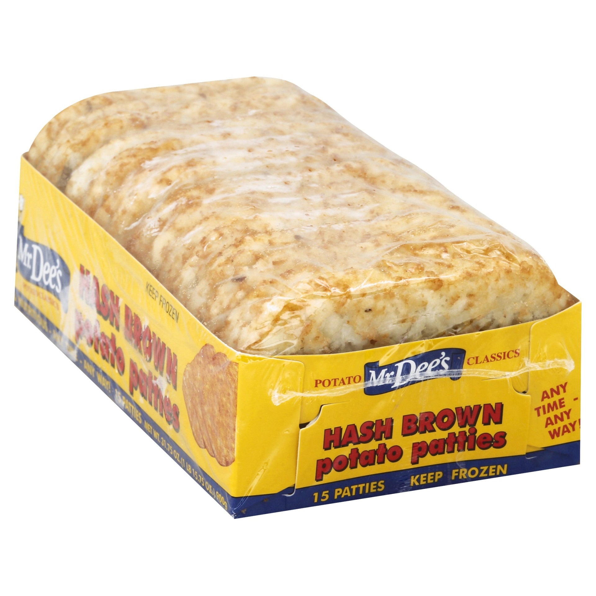 Mr Dee Hashbrown Patties 33oz