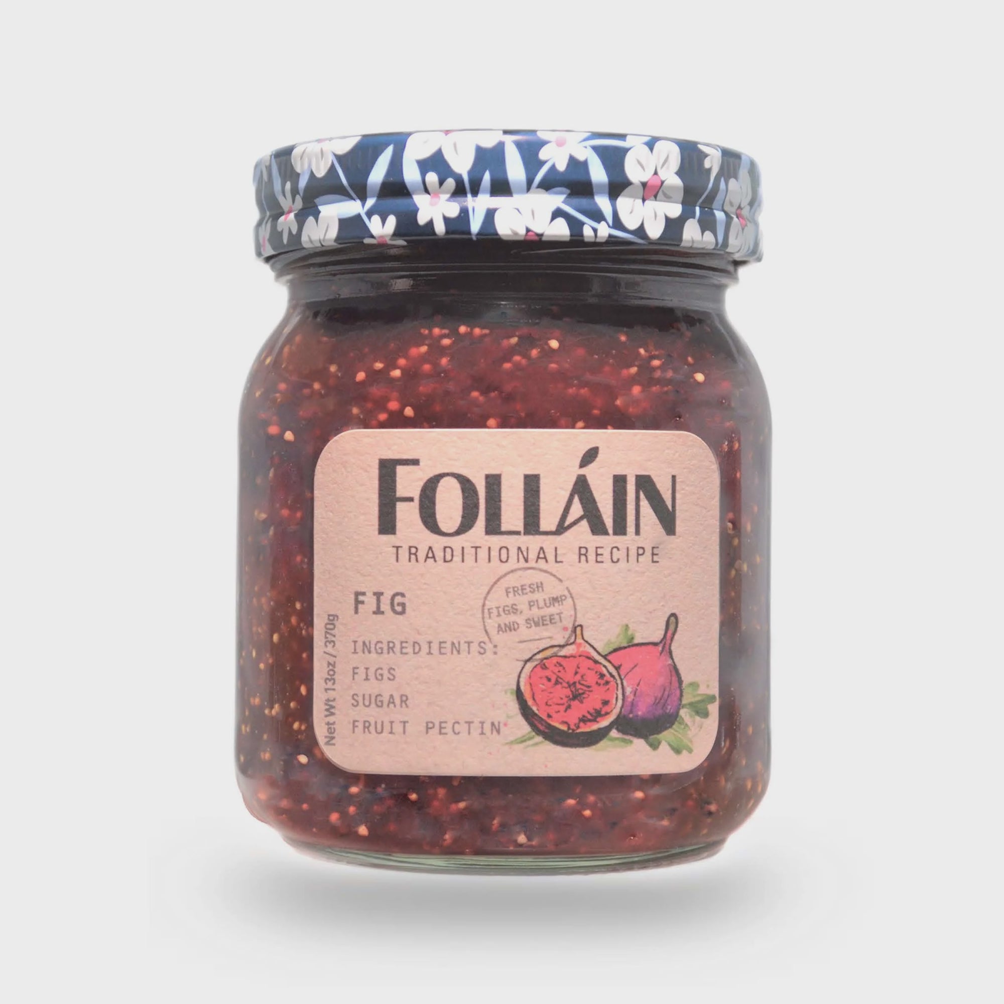 Follain Traditional Fig Jam 13oz.