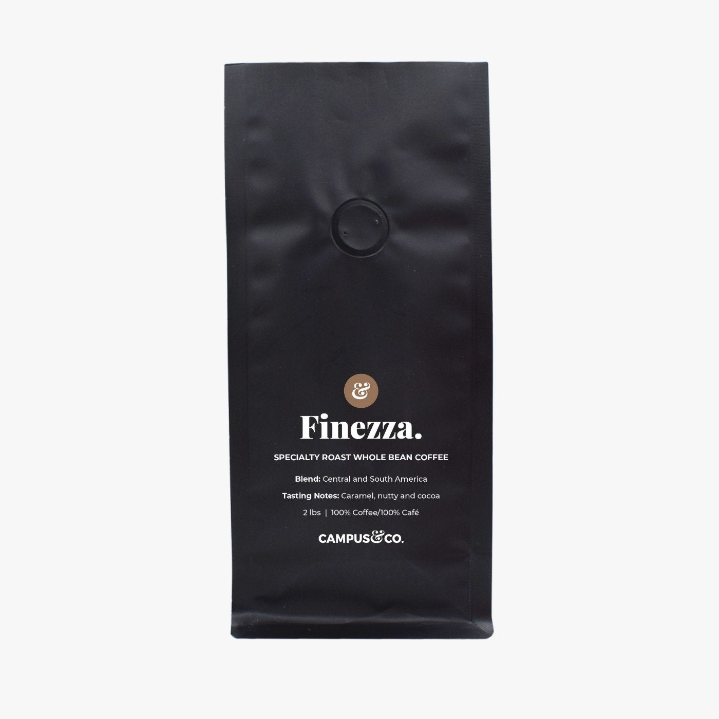 Campus&Co. Finezza Specialty Roast Whole Bean Coffee 2lbs