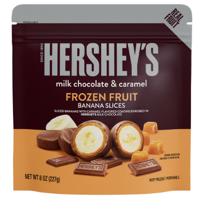 Hershey's Frozen Fruit Chocolate Caramel Banana 8oz