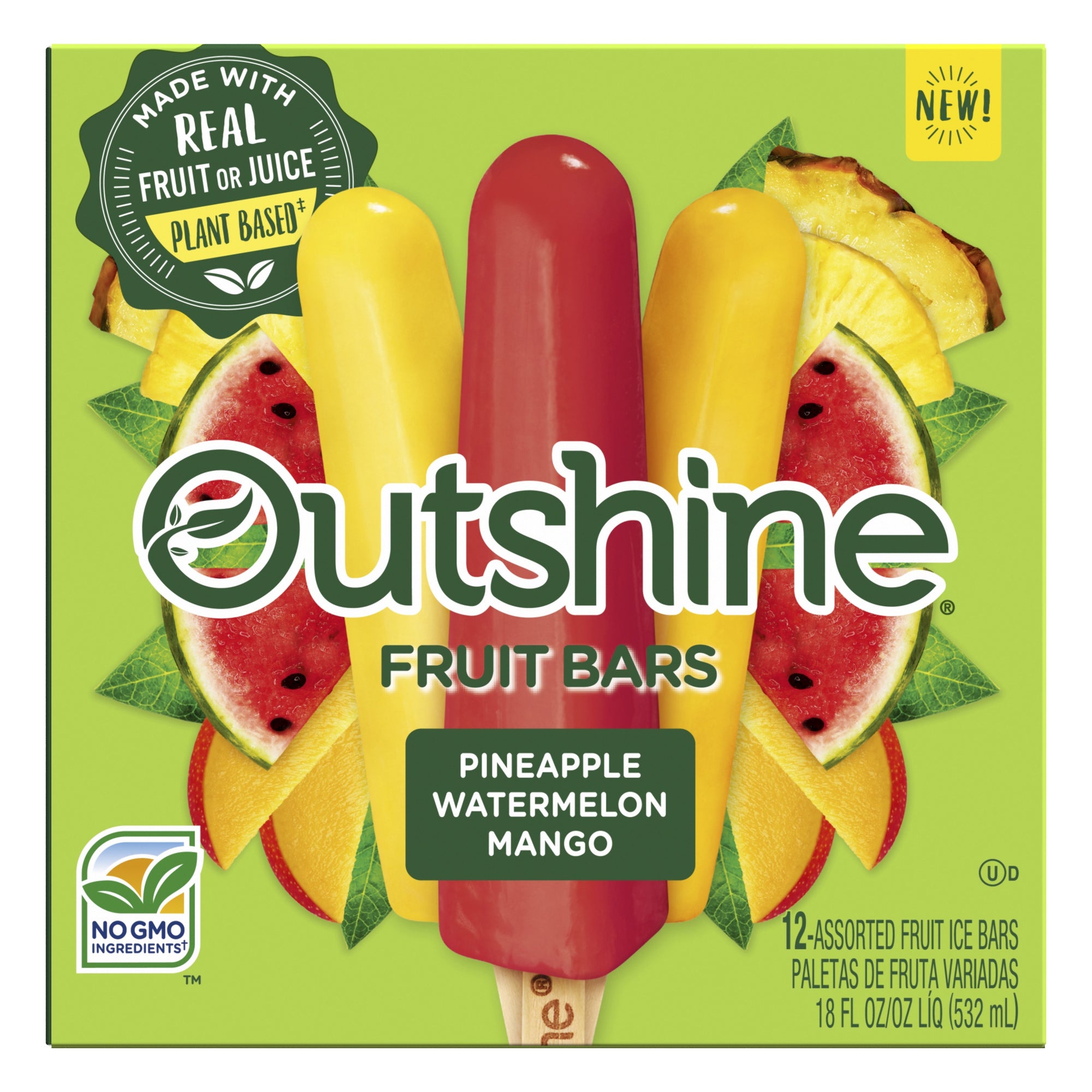 Outshine Fruit Bars Variety Pack 12 ct