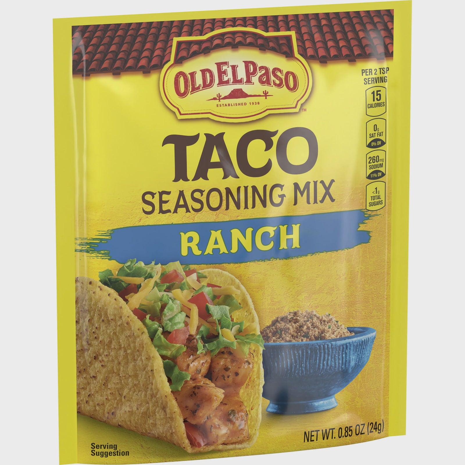 Old El Paso Ranch Taco Seasoning .85oz
