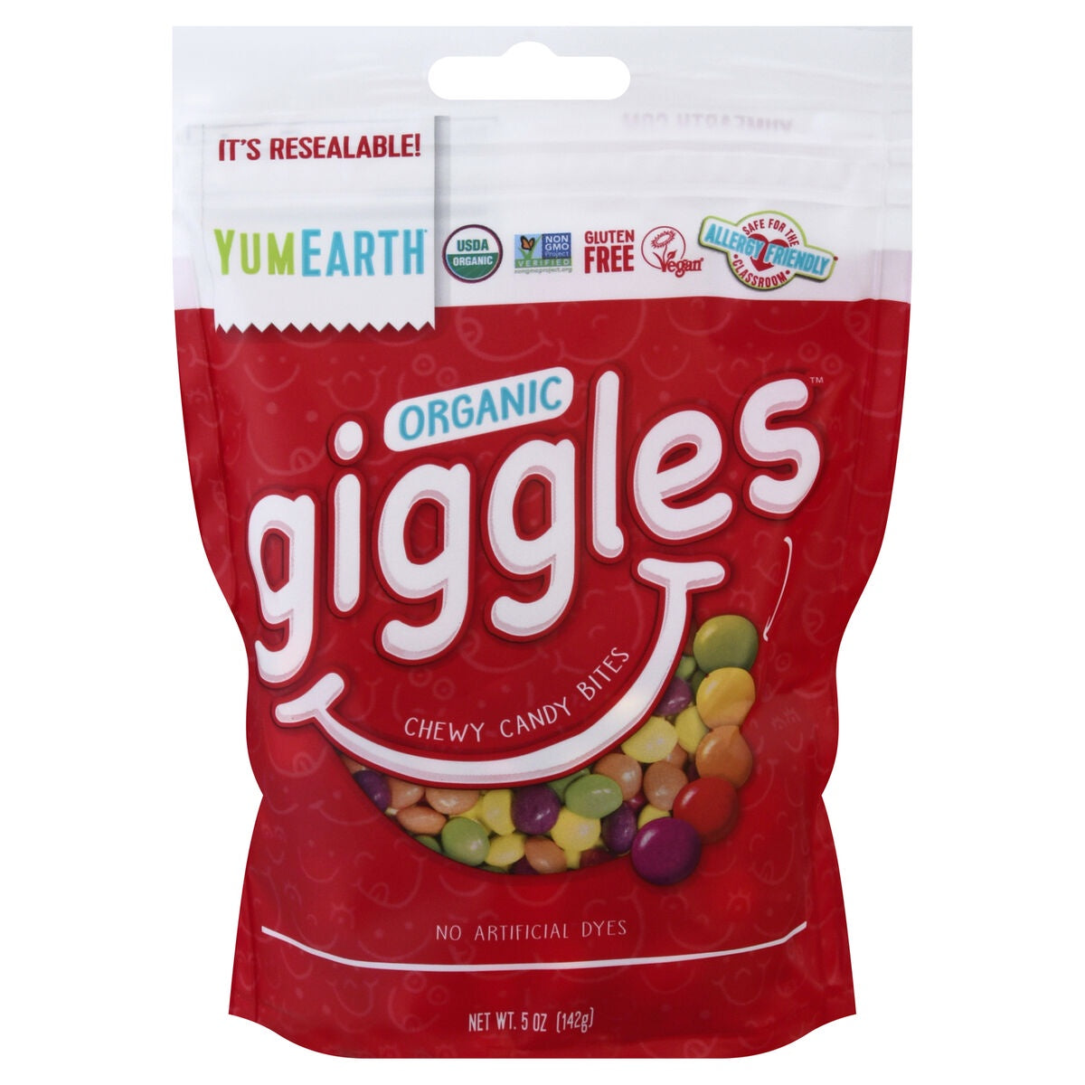 Candy Yum Earth Organic Giggles 5oz