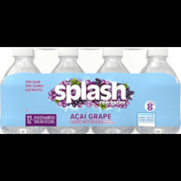 Splash Blast Grape Water 12/8oz