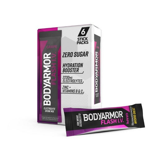 Bodyarmor Hydration Booster Packs 6 ct Grape