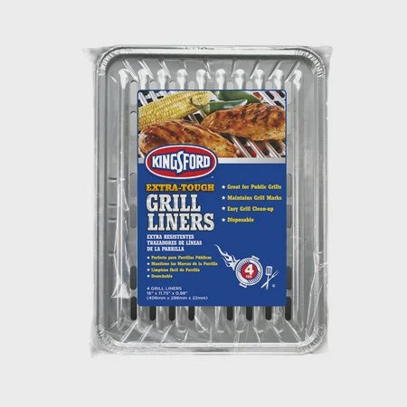 Kingsford HD Grill Liners w/Holes 4ct